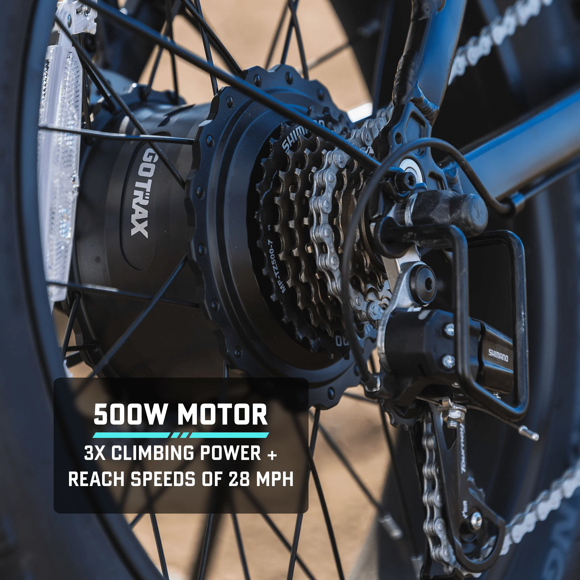 R3 Fat Tire Folding E-Bike - Image 6
